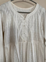 Chicken Kari Maxi | Women Frocks & Maxis | White | Small | New