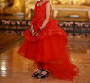 Beautiful Red Fairy Tail Frok | Girls Skirts & Dresses | Size : 7 to 11 years | Worn Once