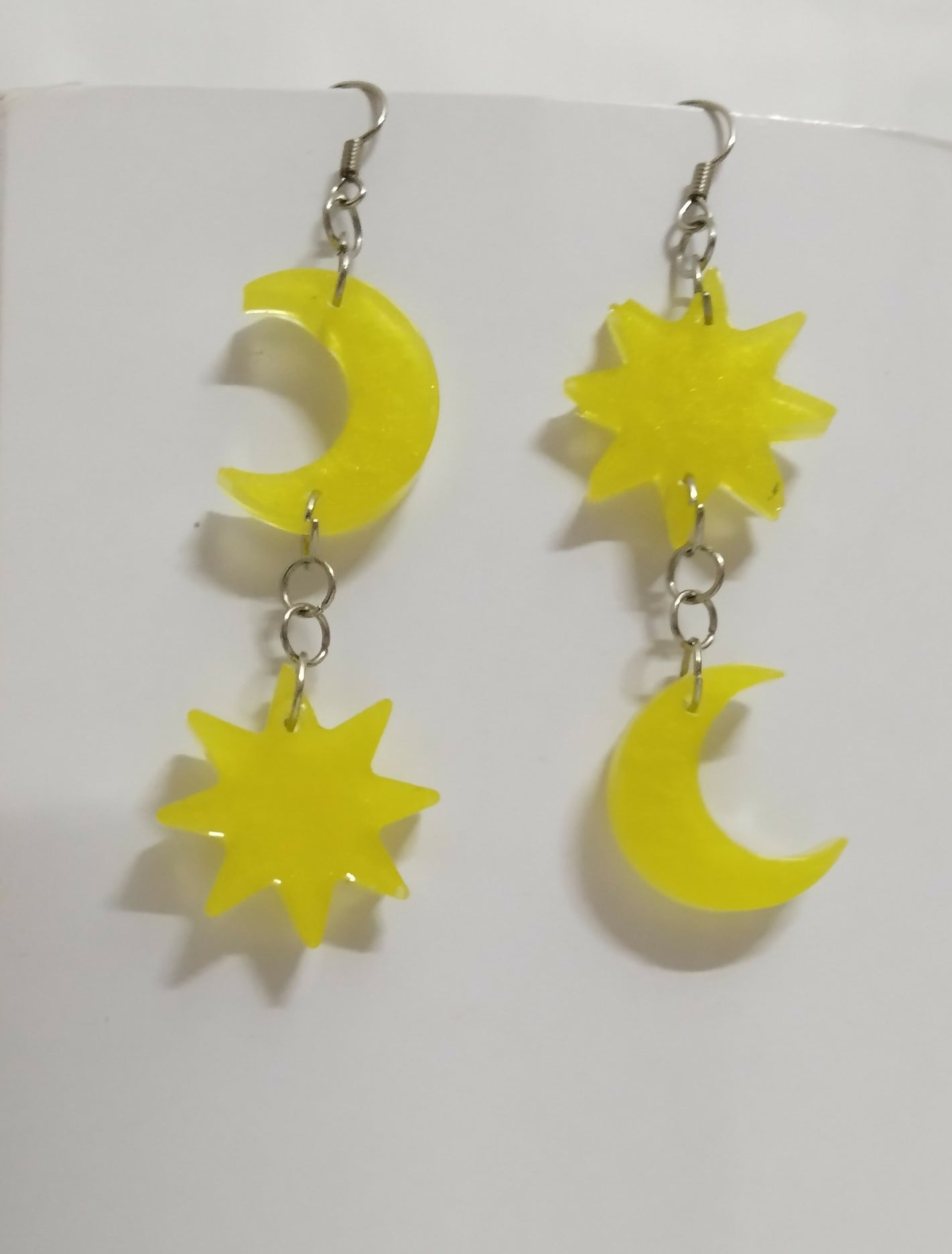 Star and Moon Earrings | Women Jewellery | Small | New