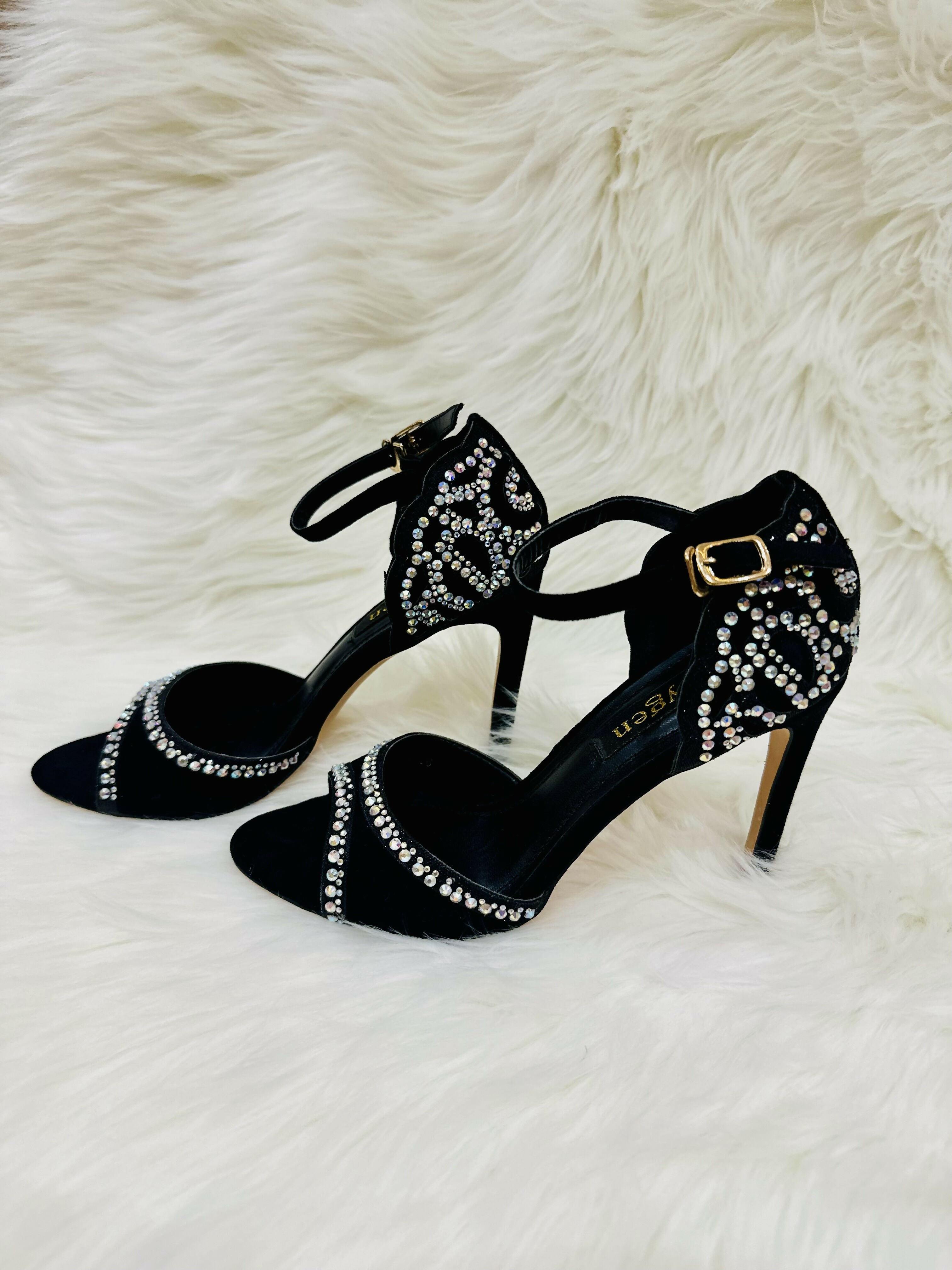 Oxygen Black Heels | Women Shoes | Size : 36 | Worn Once