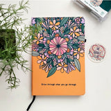 Grow Through Floral Journals Blank Pages | For Your Home | Books | New