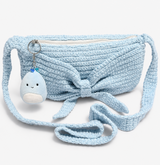 Sky Blue Crochet Bag | Women Bags | Medium | New