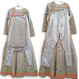 Grey and Silver Brides Maids Maxi | Women Locally Made Formals | Medium | Worn Once