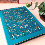 Leaves Doodle Teal Green Sketchbook | For Your Home | Books | New