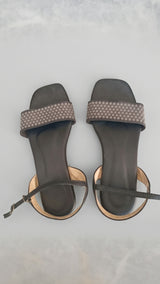 Black Sandals | Women Shoes | Sandals & Flats | Size: 38 | Preloved