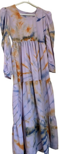 Tie & dye long Frok | Women Froks & Maxis | Medium | New