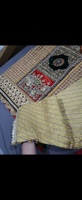 Short Embroidered Shirt | Women Locally Made Formals | Large | Preloved