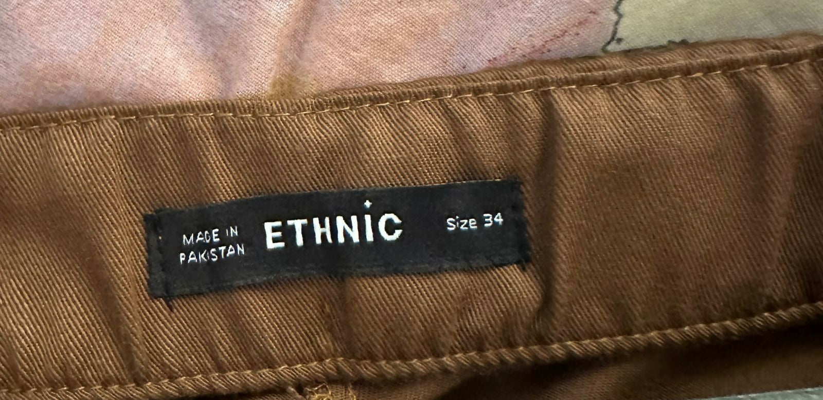 Ethnic Brown Pant (SIZE:34) | Bottom & Pants | Worn Once