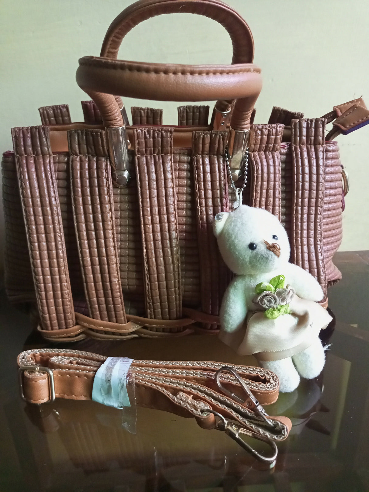 Brown Hand Bag | Women Bags | Medium | Worn Once