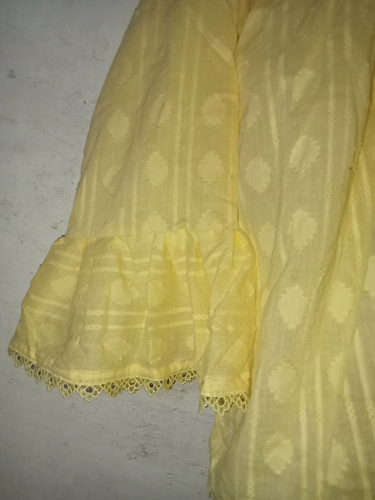 Butter Yellow Top & Skirt | Women Tops & Shirts | Medium | Brand New