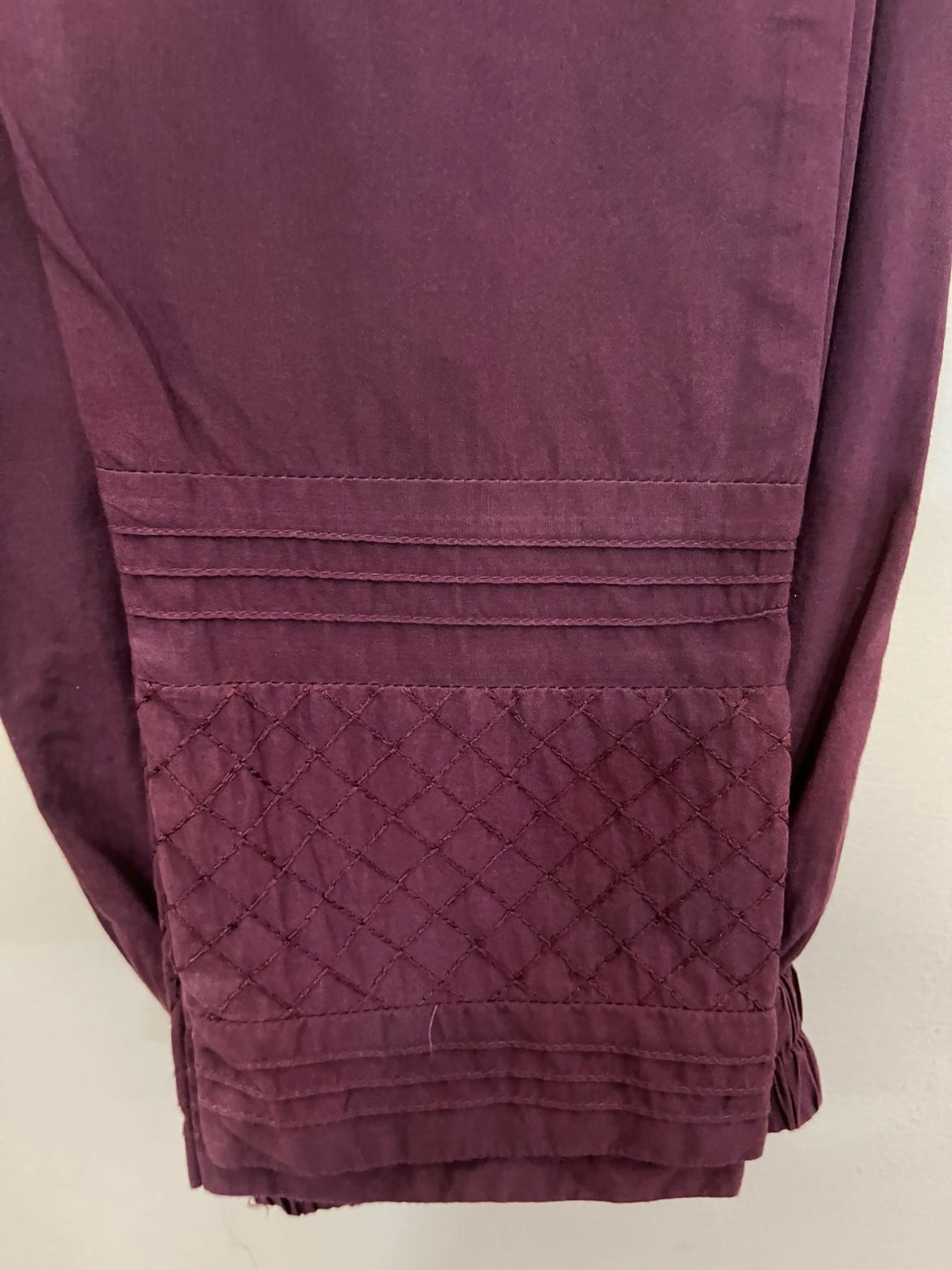Plum 2 PC Dress | Women Locally Made Kurta | XSmall | Preloved