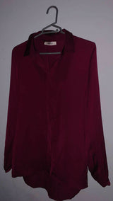 Maroon Stylish Western Top | Women Tops & Shirts | XSmall | Preloved