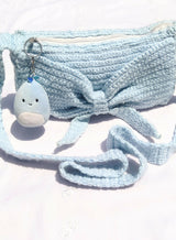 Sky Blue Crochet Bag | Women Bags | Medium | New