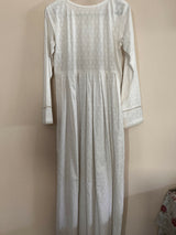 Chicken Kari Maxi | Women Frocks & Maxis | White | Small | New