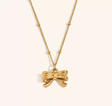 Bow Drop Pendant-00719 | Women Jewelry | Necklaces & Pendants | Brand New