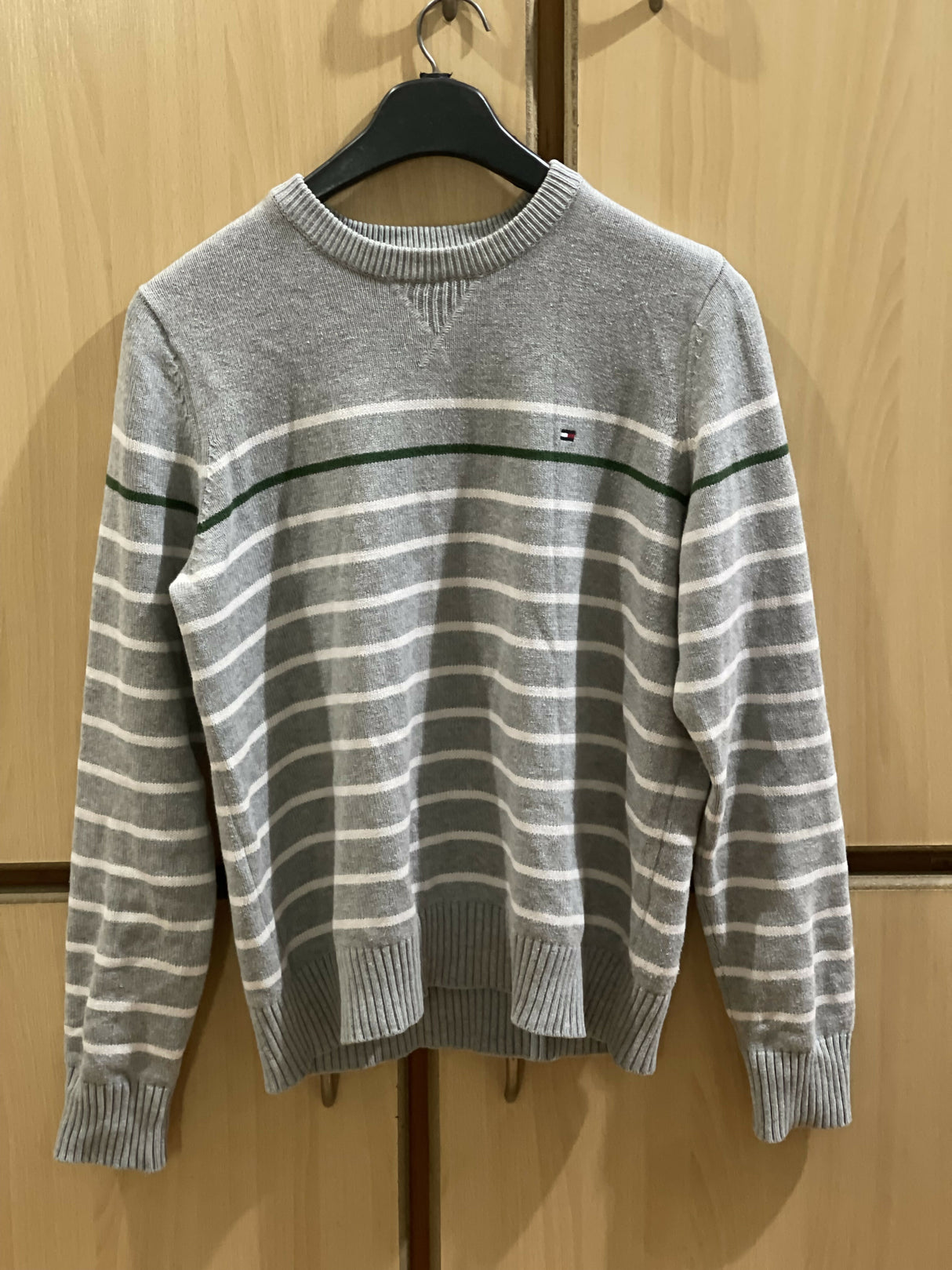 Tommy Hilfiger | Grey Knit Sweater | Men Jackets & Coats | Medium | New
