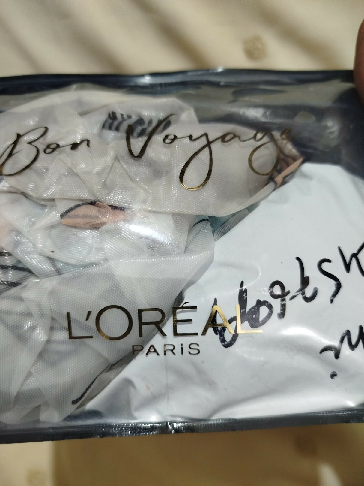 L'Oréal Paris Transparent Makeup Pouch | Women Bags | Medium | New