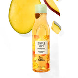 Oriflame | Love Nature | Simple Joys Shower Gel with Organic Mango | Women Beauty Skincare | Face | 250 ml | Brand New