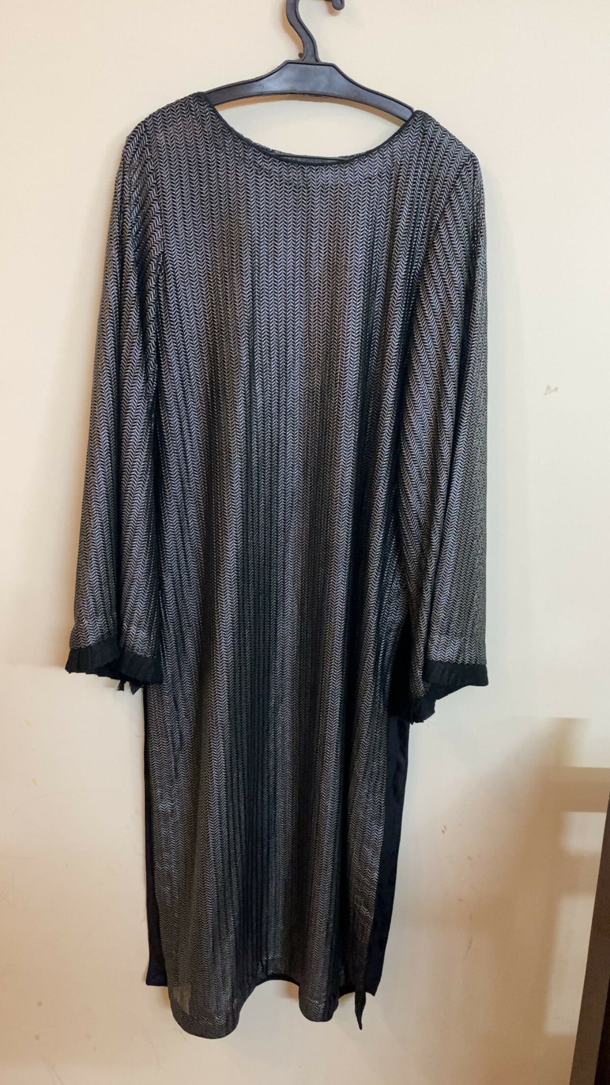 Long Net Shirt | Women Locally Made Shirt | Grey | Medium | New
