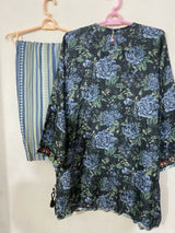 Ethnc | Women Branded Kurta | Blue | Large | Worn Once