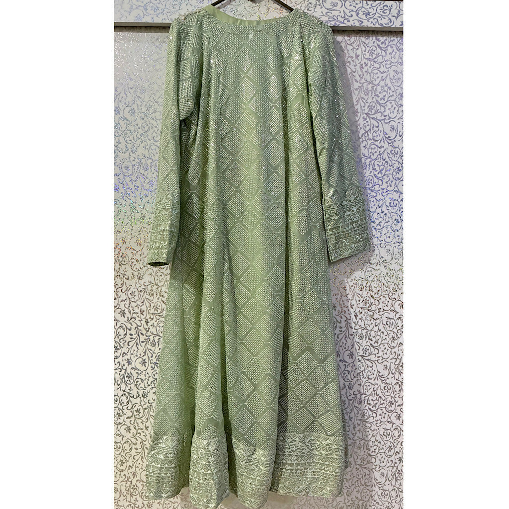 Formal Boutique 4Pcs | Women Locally Made Formals | Large | Green | Brand New