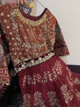 Glorious Red Bridal Maxi | Women Bridals | Medium | Worn Once