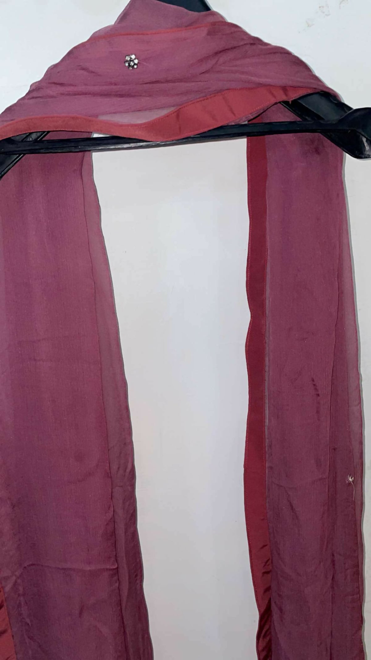 Purple Duppata | Women Accessories | Duppatas & Shawls | Large | Preloved
