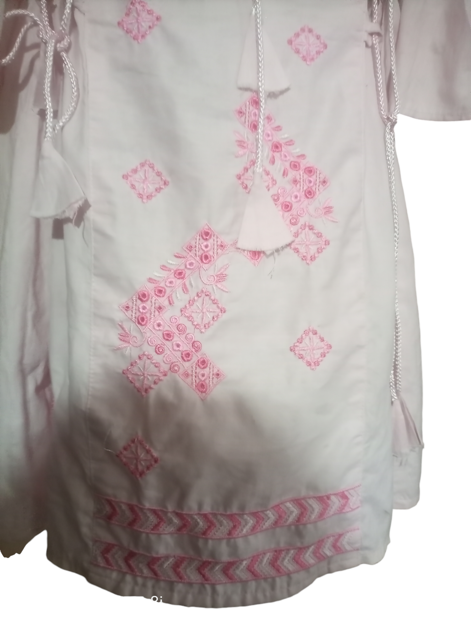 Embroidered Pink Frok | Girls Shalwar Kameez | Size 6-9 Yrs | Preloved