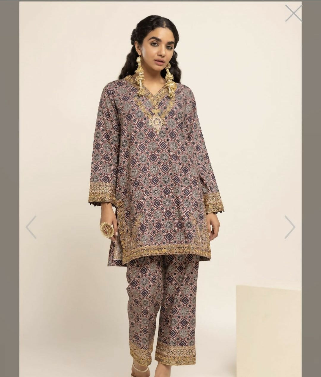 Khaadi | Women Branded Kurta | Large | Worn Once