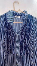 Blue Shirt | Women Tops & Shirts | Large | Preloved