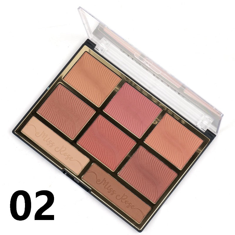 Buy Miss Rose 6 color blush & 2 color bronzer in Pakistan