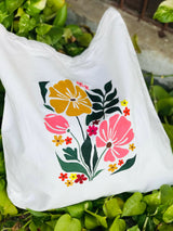 Floral Tote | Women Bags | Size : 15x13 | New