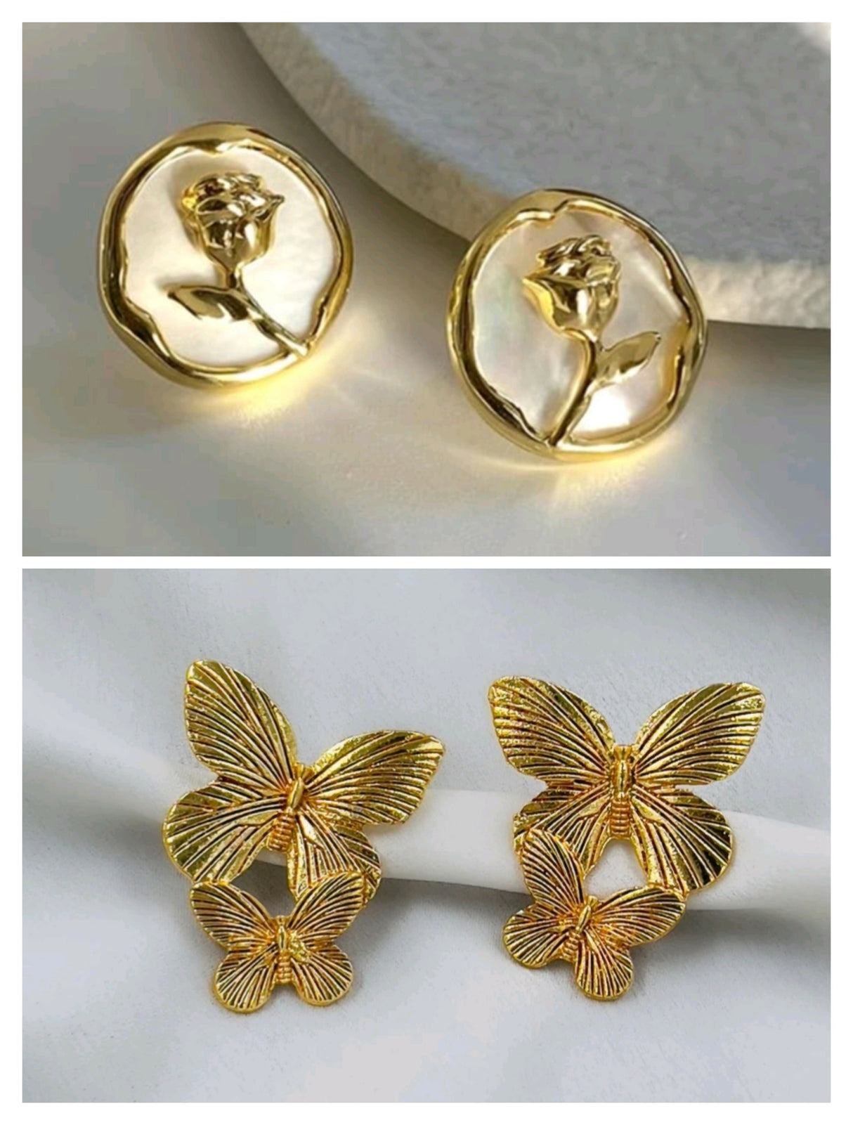 Pack of 2 pairs of earrings | Women Jewelry | Earrings | Brand New