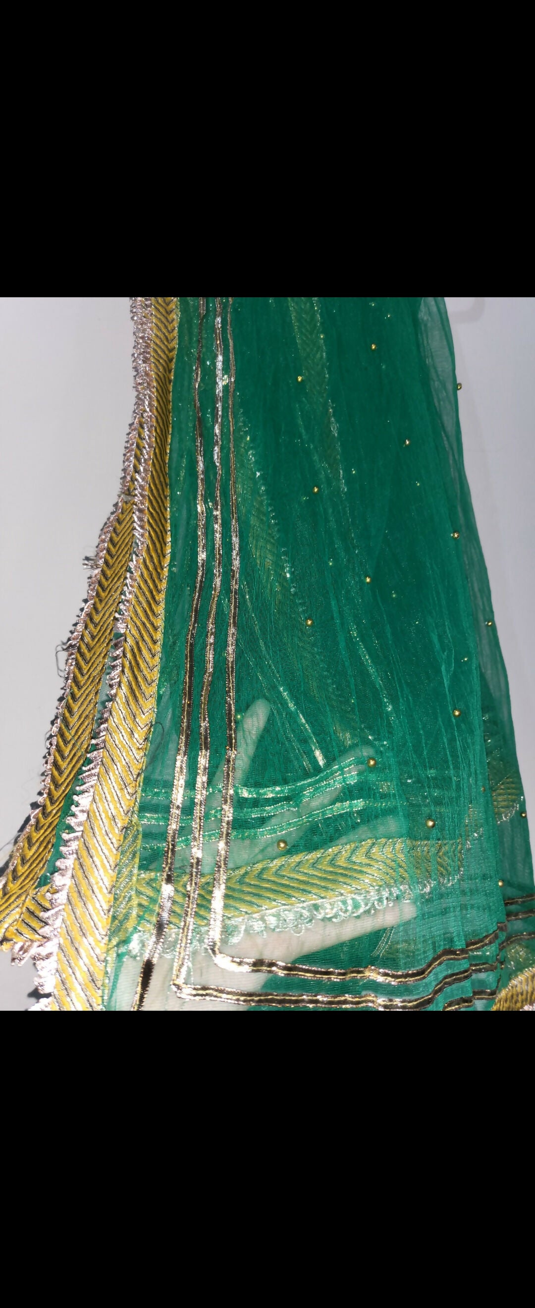 Short Embroidered Shirt | Women Locally Made Formals | Large | Preloved