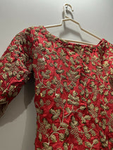 Embroidered Shirt | Kids | Girls Shalwar Kameez | Size: 6 to 7 Years | Worn Once