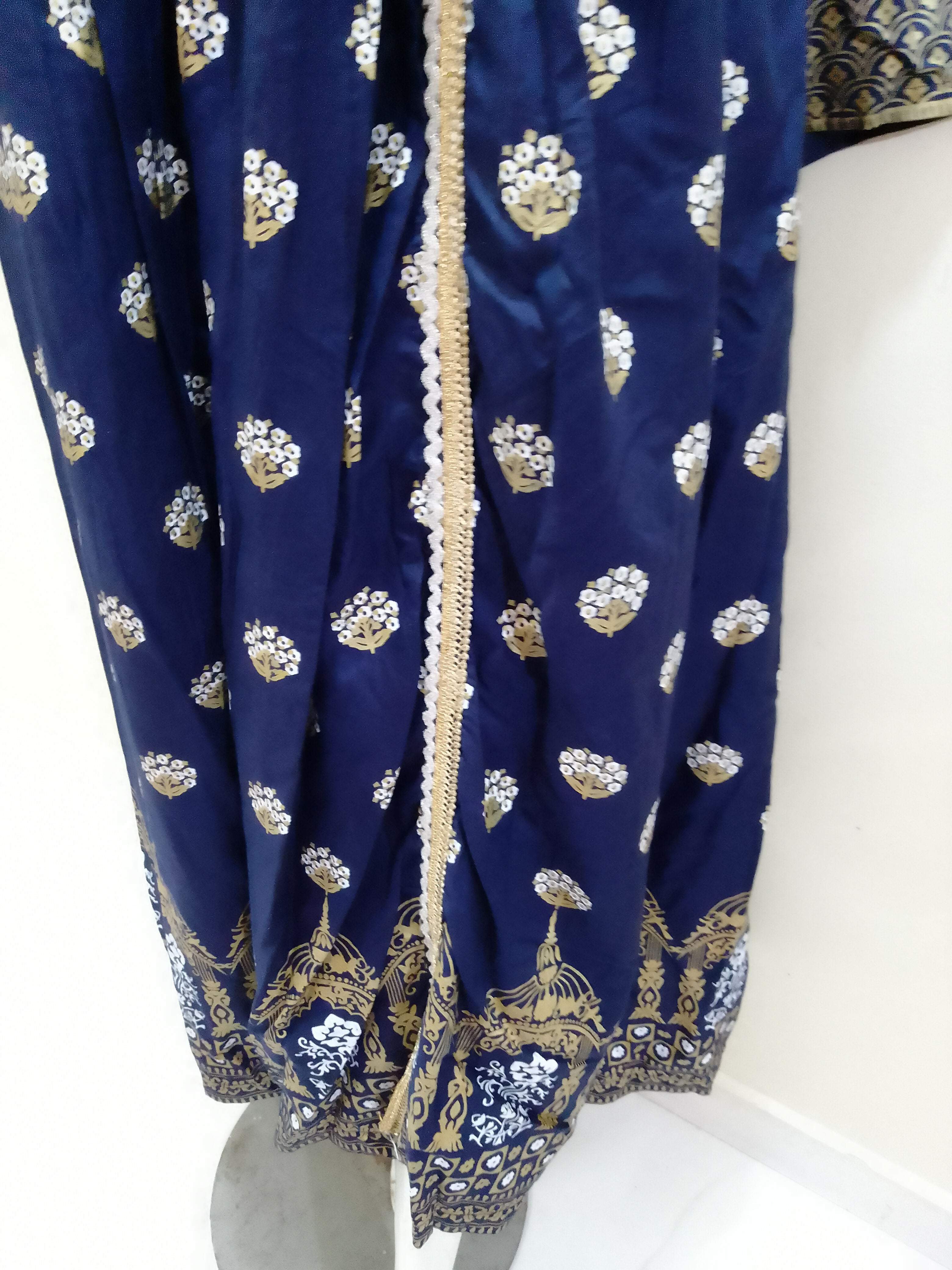 3 PC Angrakha Style Frok | Women Froks & Maxis | Small | Preloved