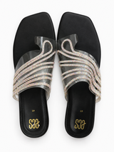 ECS | Women Shoes | Sandals & Flats | Size: 41 | Golden | Brand New