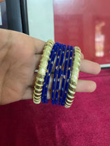 Bright Blue Bangles Set | Women Jewellery | New