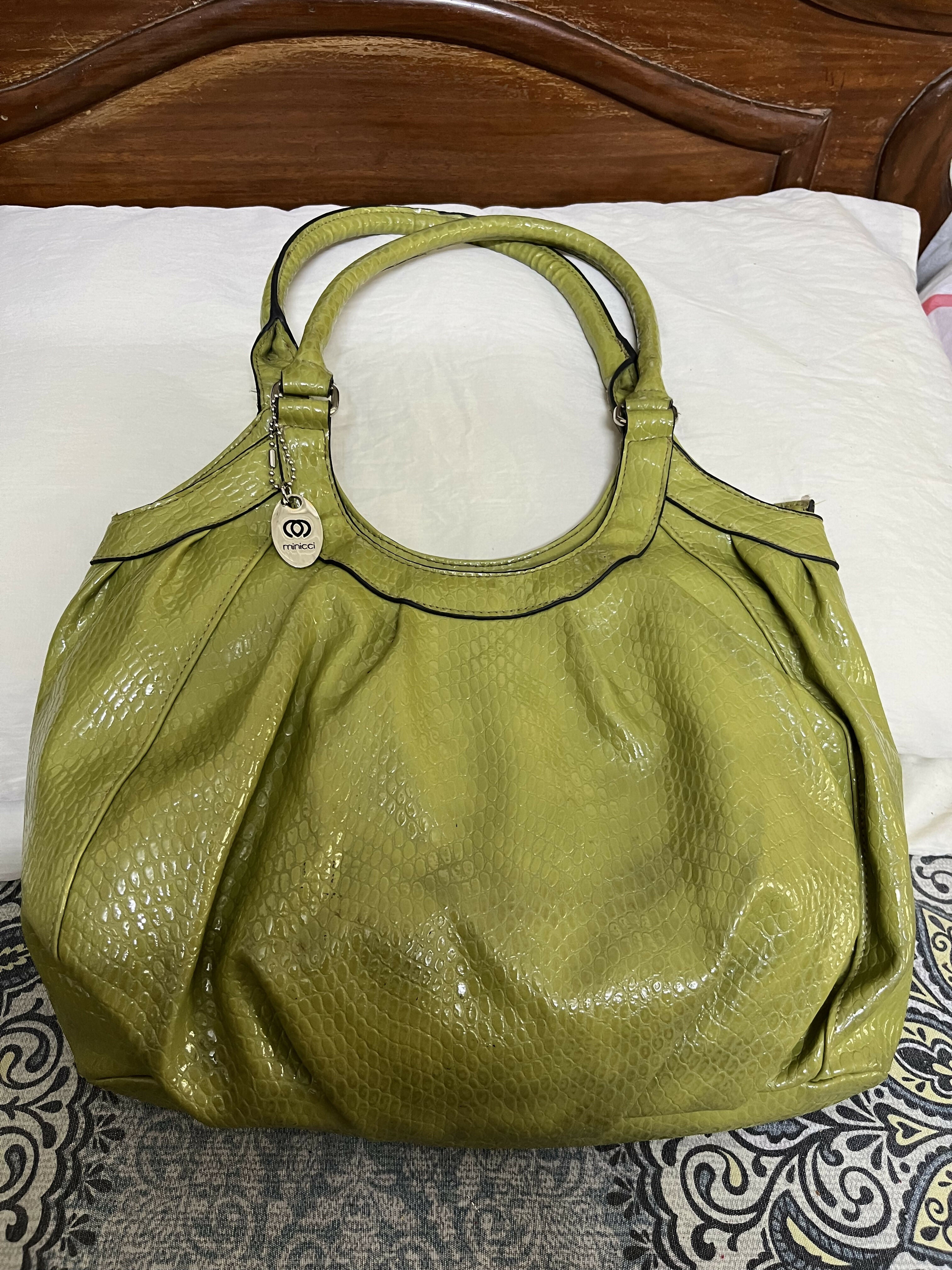 Minicci (USA) | Green Leather bag | Women Bags | New