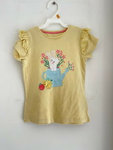 Mothercare | Kids | Girls Tops & Shirts | Size: 5 to 6 Yrs | Yellow & Green | Preloved