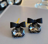 Pack of 2 Pairs of Black Earrings (156-472) |Women Jewelry | Earrings | New
