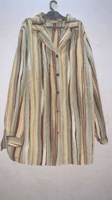 Brown Western Top | Women Tops & Shirts | Large | Preloved