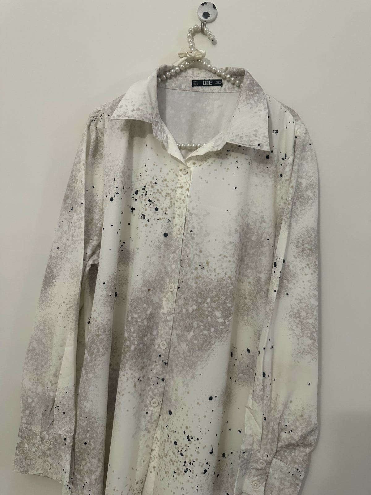 One | Coord Set | Women Branded Kurta | White | Small | Worn Once
