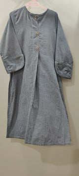 Beechtree | Women Branded Kurta | Black & White | Large | Worn Once