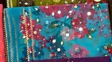 Organza Mirror Dupattas | Women Accessories | Duppata | Large | Brand New