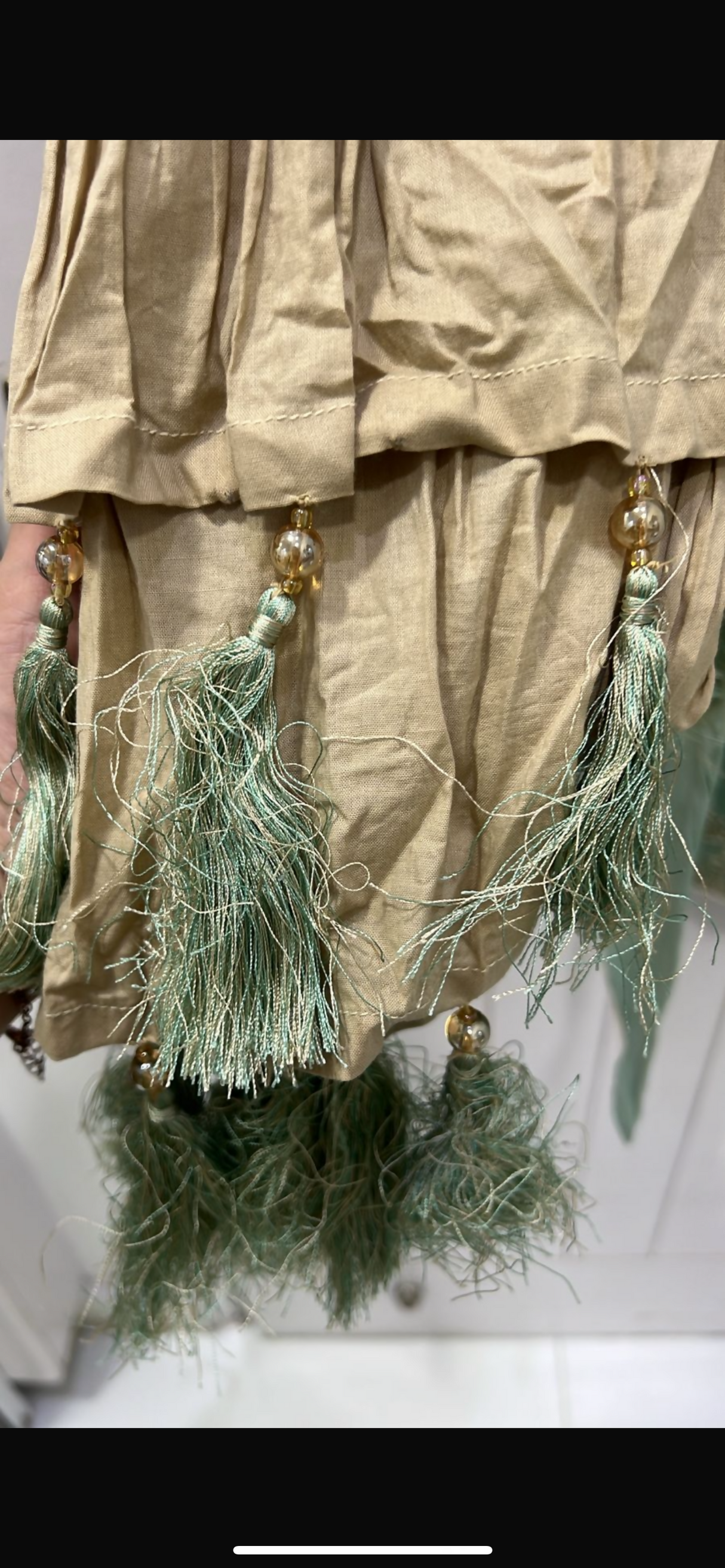 Ice Blue Embroided A-line | Women Locally Made Formals | Medium | New