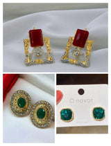 Pack of 3 pairs of earrings (200-176-737) | Women Jewelry | Earrings | Brand New