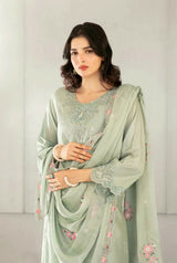 3 PCS Lawn Embroidered Dress | Women Locally Made Kurta | Sky Blue, Skin, Plum, Mint | All Sizes | Brand New