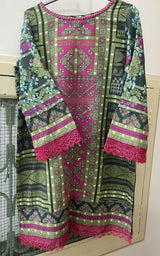 Khaddar | Women Branded Kurta | Medium | Worn Once