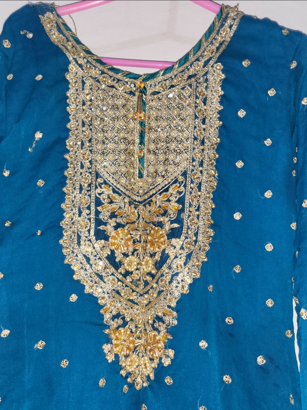 Sharara Set | Women Locally Made Formals | Medium | Worn Once